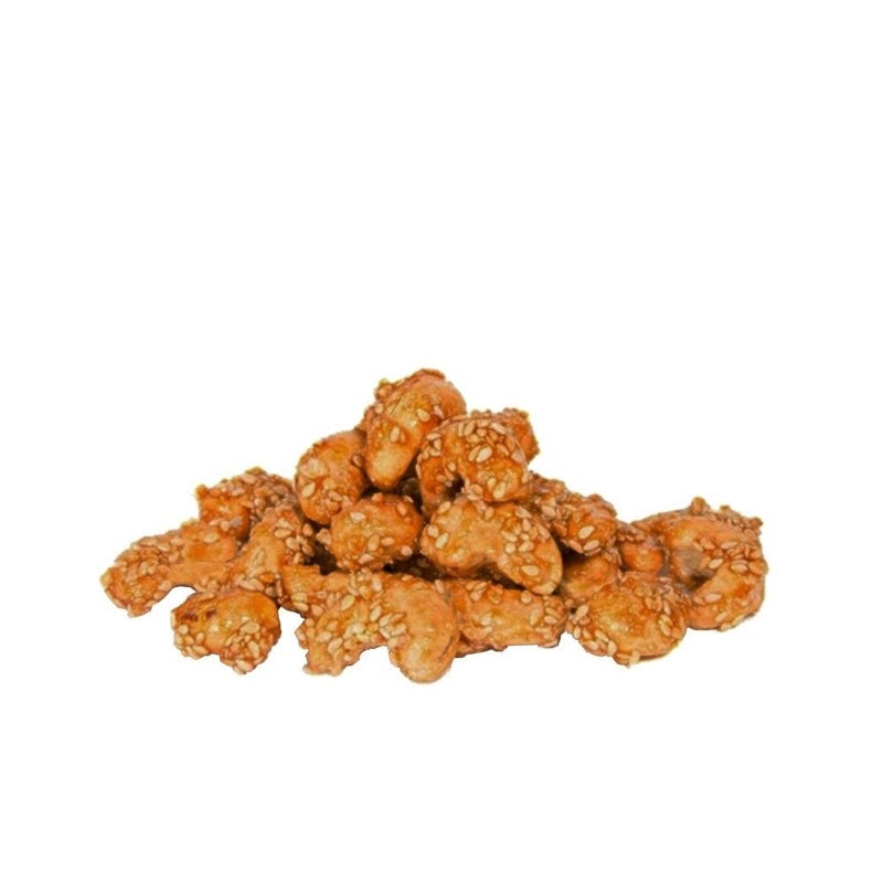 Castanha de Caju Caramelizada - Gergelim Crocante