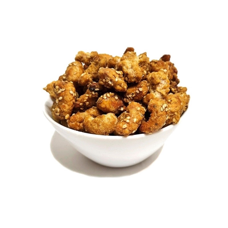Castanha de Caju Caramelizada - Gergelim Crocante