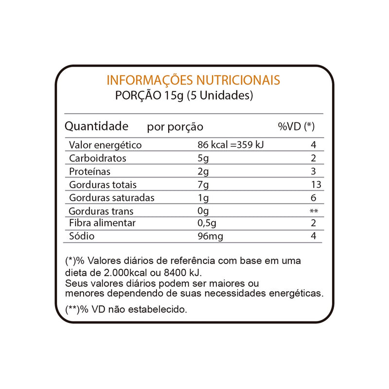 Castanha de Caju Torrada Inteira Com ou Sem Sal